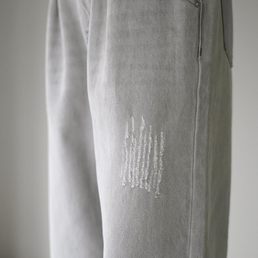 YENN YENN（イェン） ハイライズ タックワイドパンツ / レディース