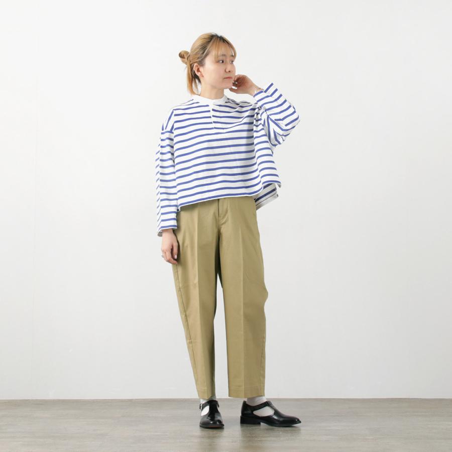 新品☆ミディウミ MidiUmi SOILストレートパンツ　フリーサイズ MidiUmi（ミディウミ） チノ パンツ / レディース ズボン ウエストゴム