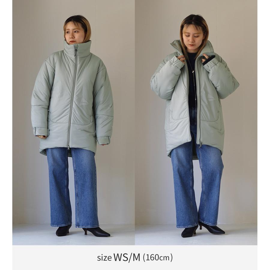 and wander（アンドワンダー） トップ フリース コート (W