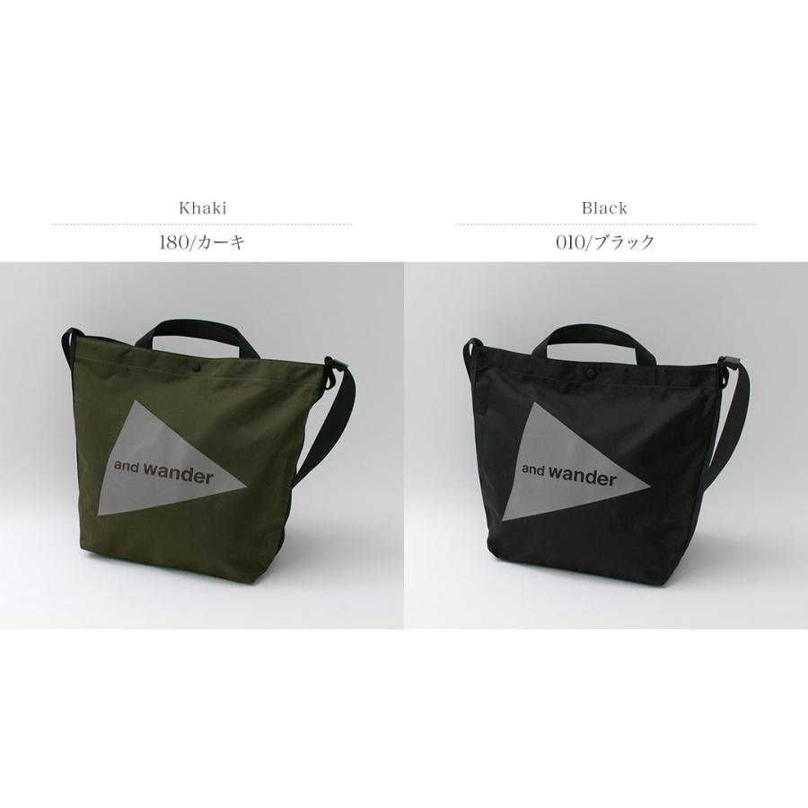 and wander（アンドワンダー） リサイクルオックス トートバッグ