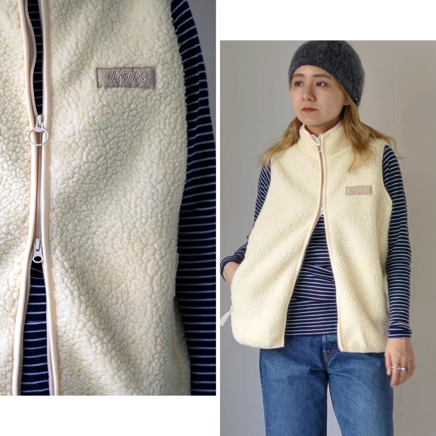 WILD THINGS（ワイルドシングス） フラッフィー ボアベスト