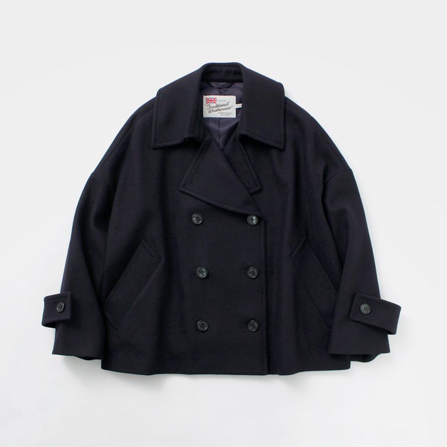 TRADITIONAL WEATHERWEAR（トラディショナル ウェザーウェア） MALTON マールトン ピーコート ライトメルトン / レディースの画像