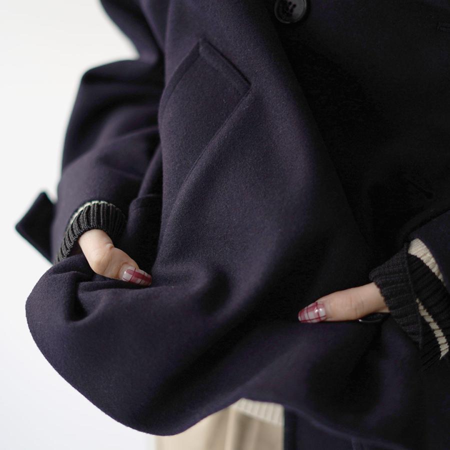 TRADITIONAL WEATHERWEAR（トラディショナル ウェザーウェア） MALTON マールトン ピーコート ライトメルトン / レディースの画像