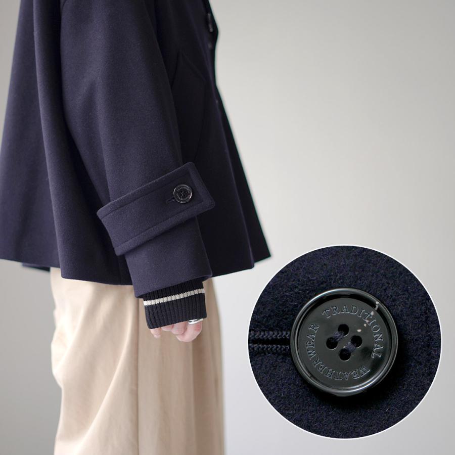 TRADITIONAL WEATHERWEAR（トラディショナル ウェザーウェア） MALTON マールトン ピーコート ライトメルトン / レディースの画像