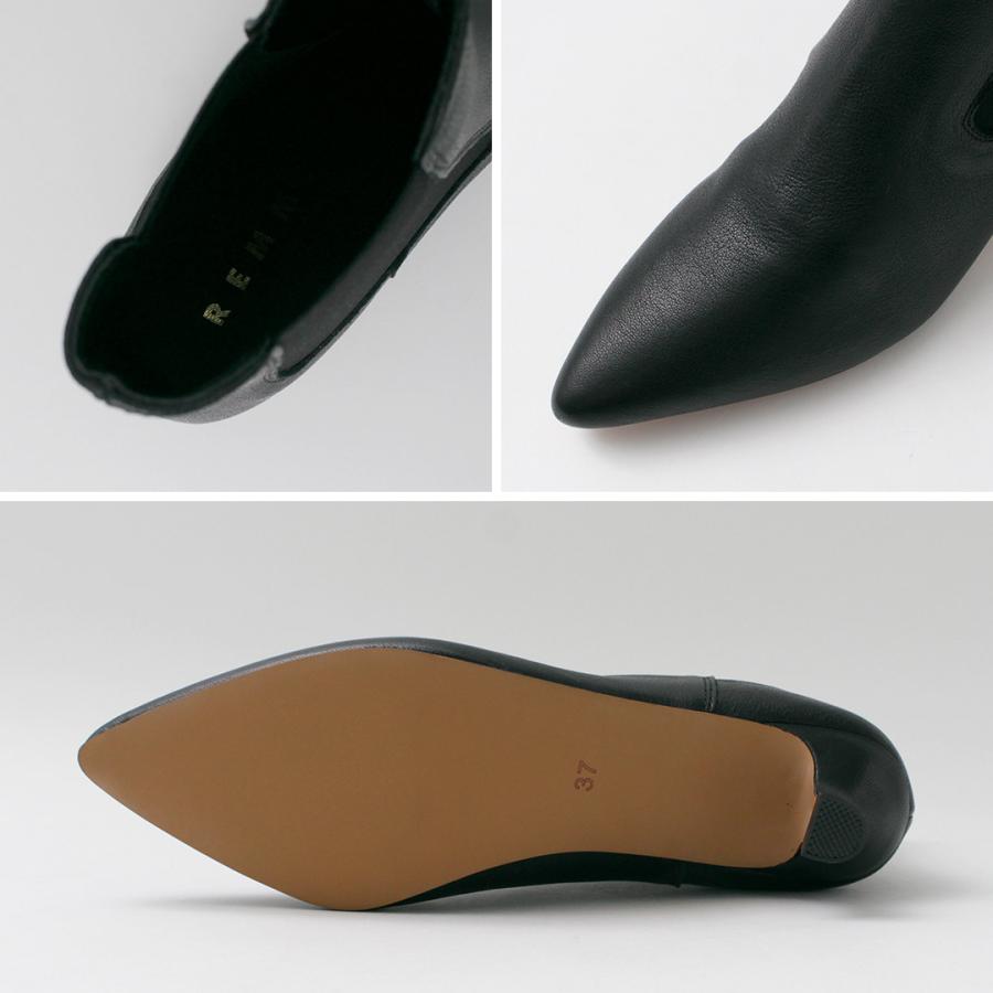 REMME（レメ） ポインテッド チェルシーブーツ 5cm ピンヒール