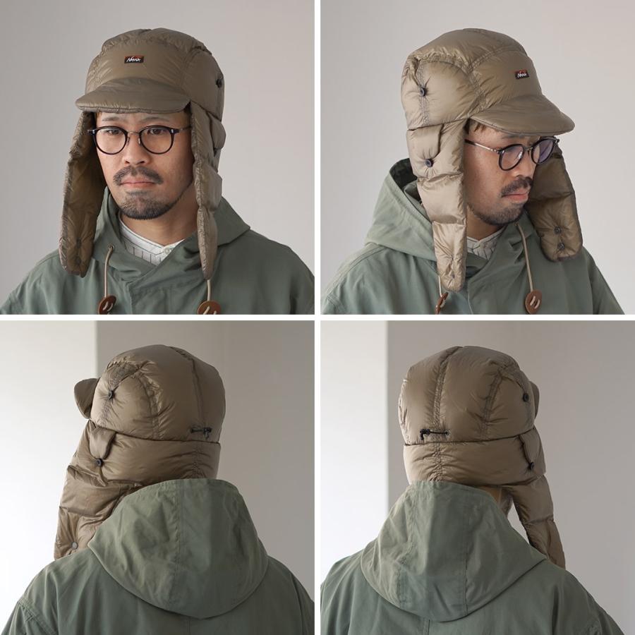NANGA（ナンガ） マウンテンロッジ ダウン イヤーフラップキャップ