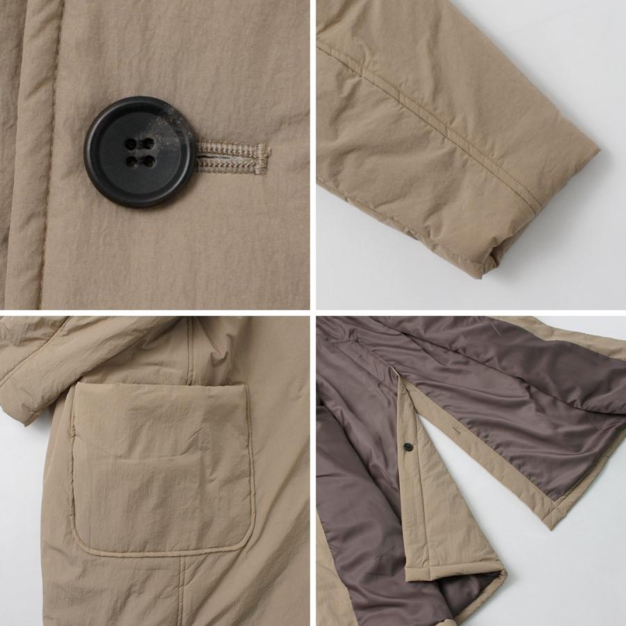 BASISBROEK（バージスブルック） APPLE オーバーコート ナイロン ジェットタフタ / メンズ レディース アウター ロング 日本製の画像