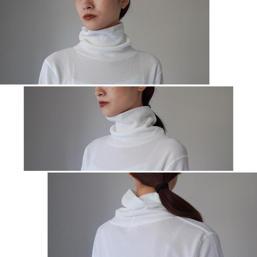 Healthknit（ヘルスニット） ベーシックワッフル タートルネック / T