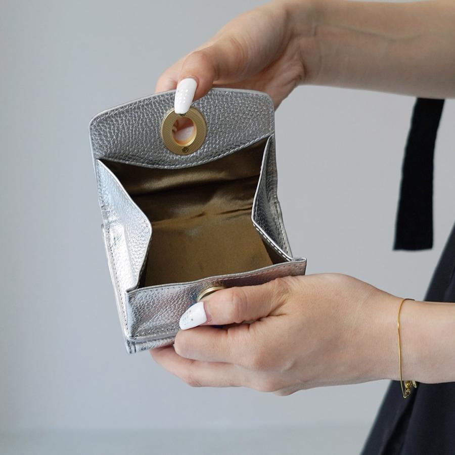 Hashibami（ハシバミ） 天然石 ミニウォレット / レディース ミニ財布