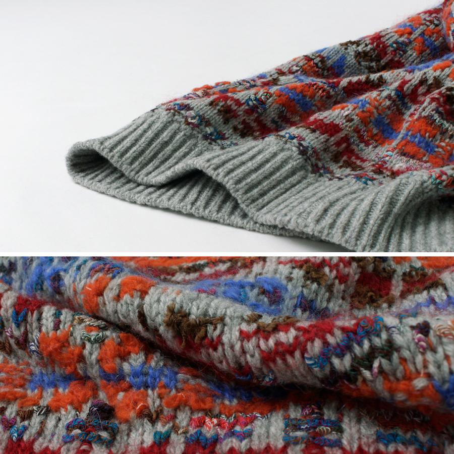 Coohem（コーヘン） 交編 フェアアイル ニット カーディガン