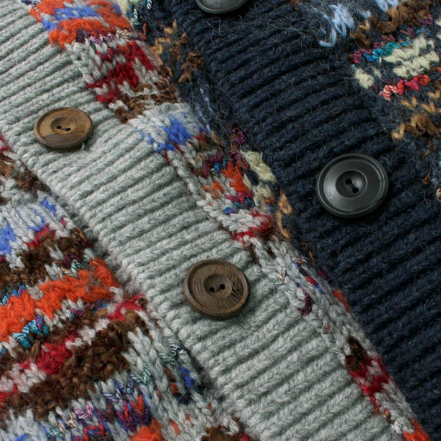 Coohem（コーヘン） 交編 フェアアイル ニット カーディガン