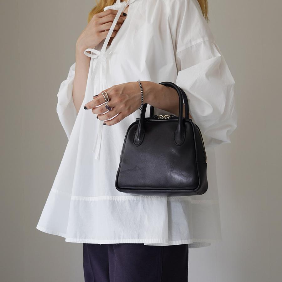 【美品】【本革】タイドウェイMOSS BOSTON 【ブラックXS】 TIDE WAY タイドウェイ】MOSS LEATHER シリーズ MOSS BOSTON (XS