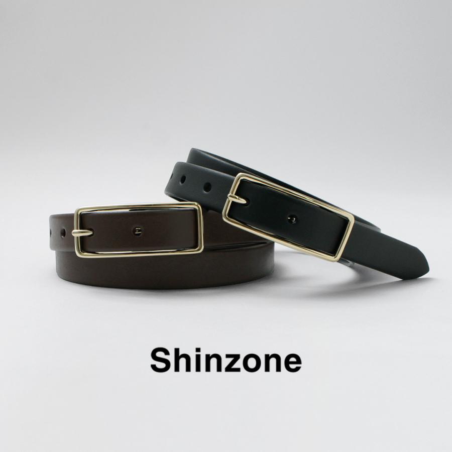 Shinzone（シンゾーン） スレンダーレザーベルト 15AMSIT55