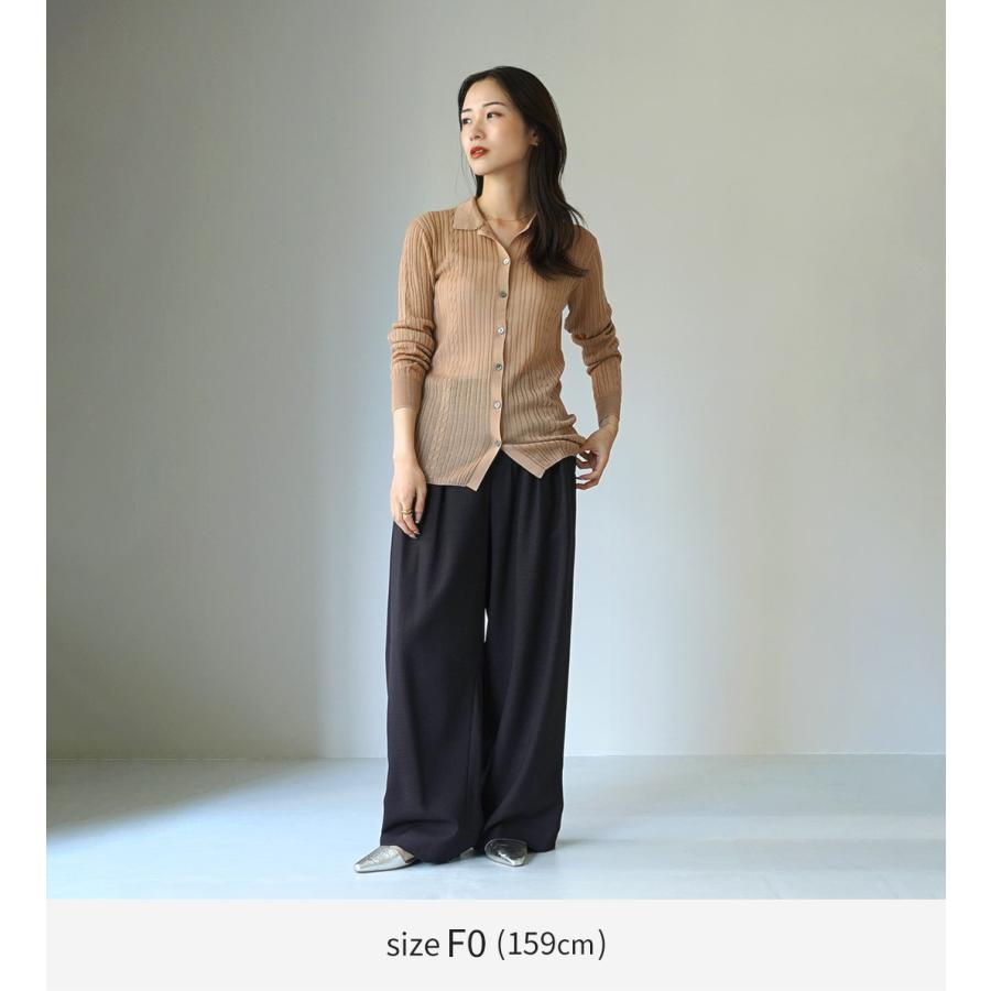 Shinzone（シンゾーン） SHINZONE（シンゾーン）シアー ニット