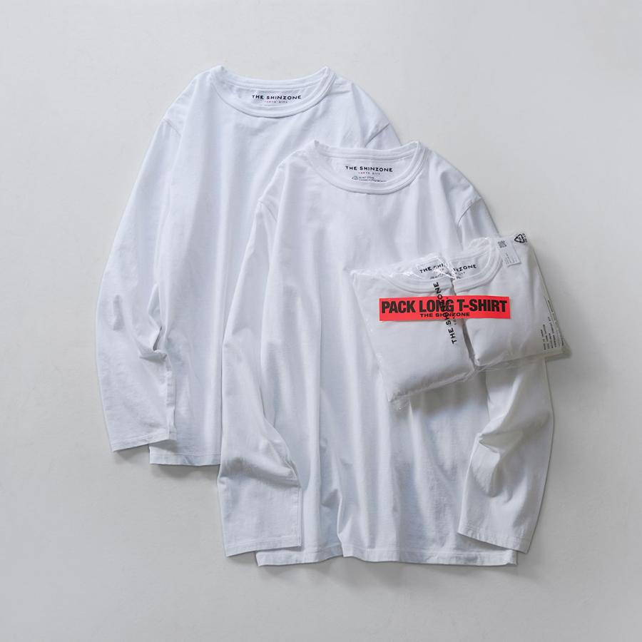 Shinzone（シンゾーン） パック ロングスリーブTシャツ 24AMSCU04 日本