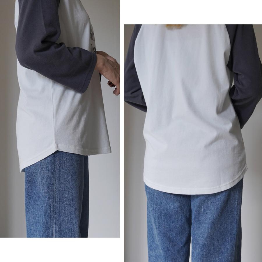 R JUBILEE/アール ジュビリー】BACK BUTTON ロングTシャツ◆ R JUBILEE（アールジュビリー） Favorite City ロングスリーブTEE