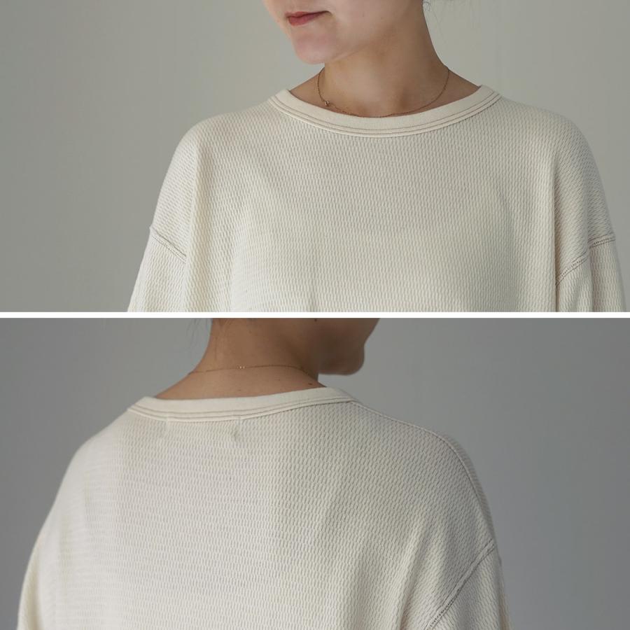 R JUBILEE（アールジュビリー） ハニカム ワッフル プルオーバー