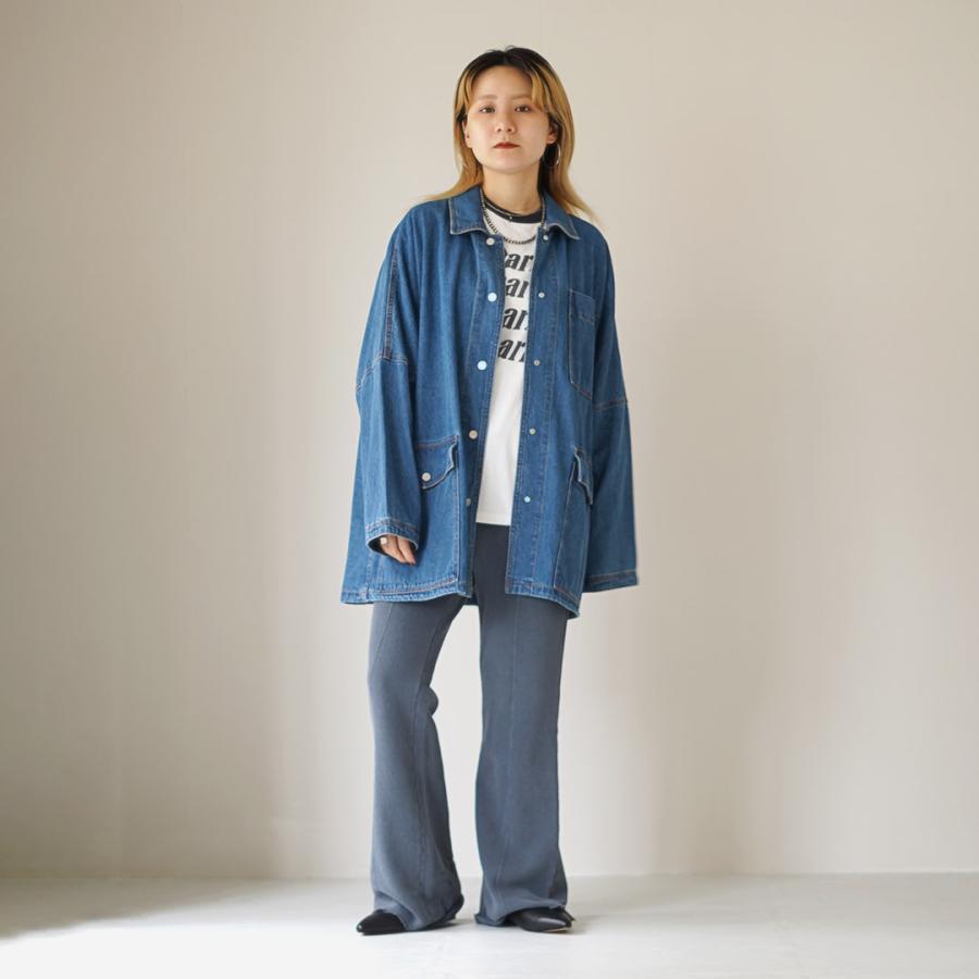 R JUBILEE（アールジュビリー） フレア プリント スウェットパンツ