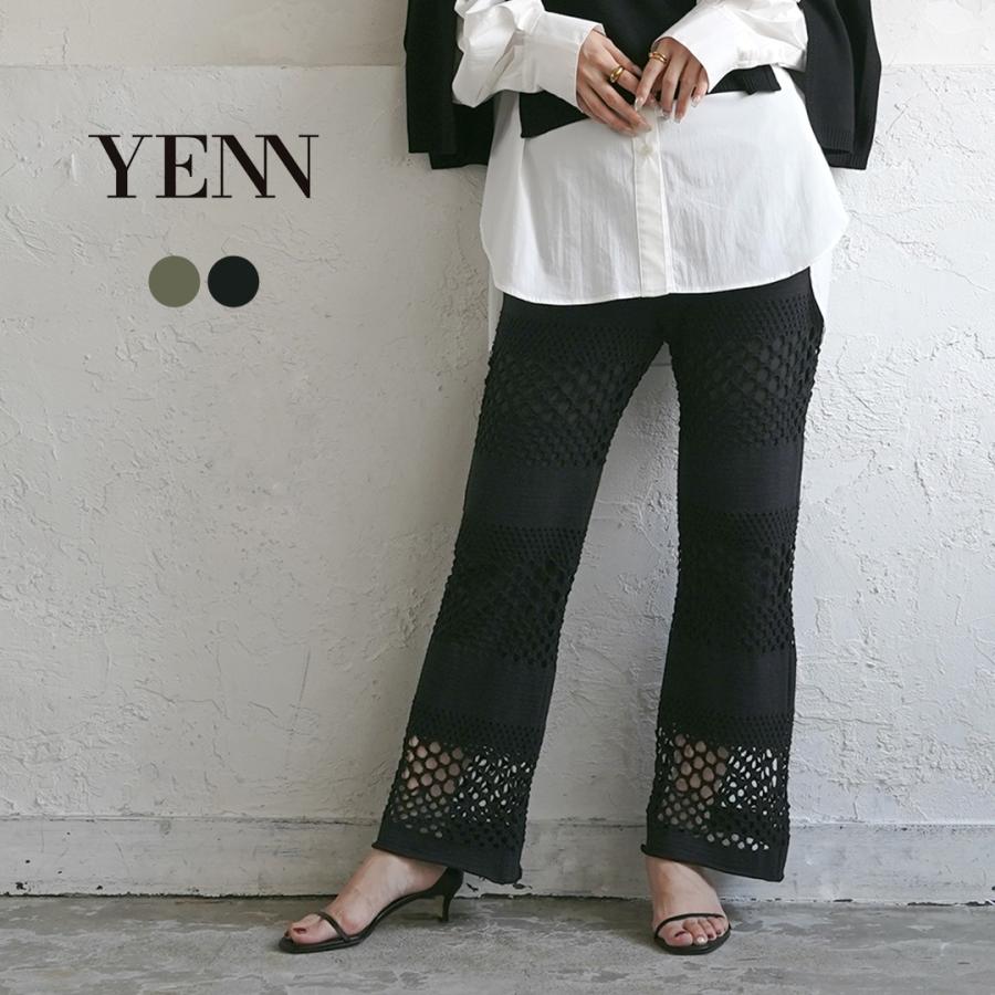 YENN YENN（イェン） ニットレース パンツ / レディース イージー