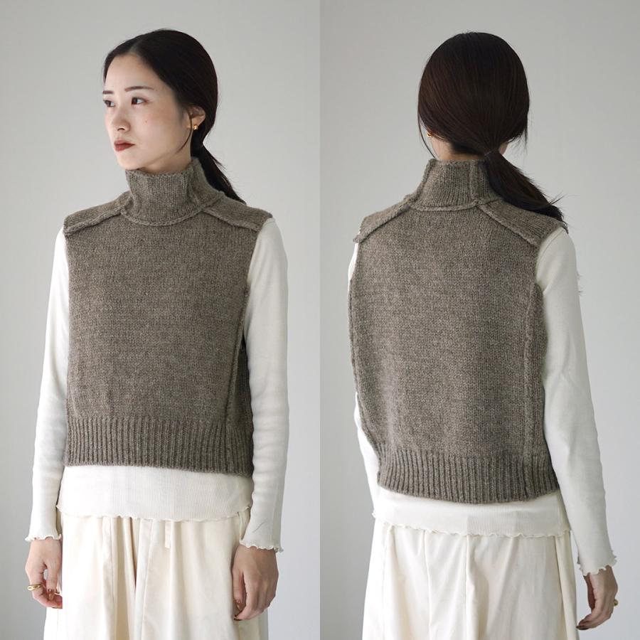 UNDYED（アンダイド） ニットベスト ペルー ハイランド ウール