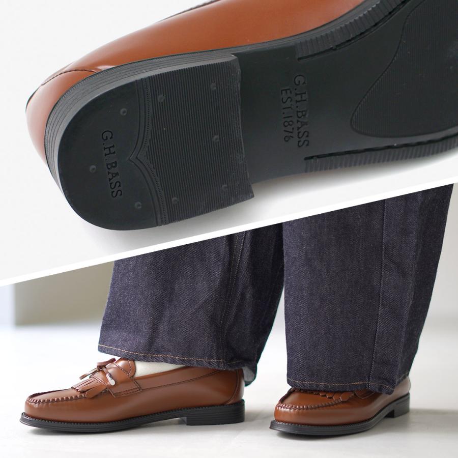 G.H.BASS（ジーエイチバス） キルトリボン ローファー / レディース