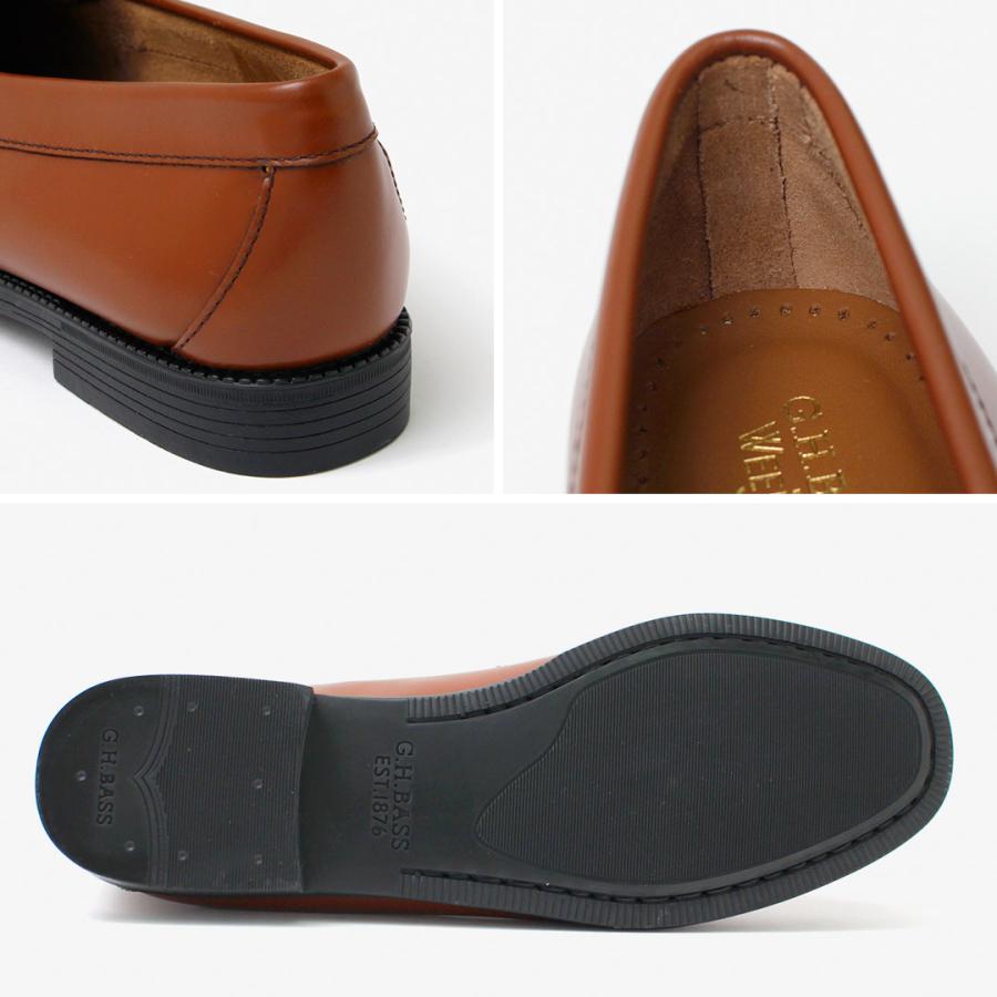 G.H.BASS（ジーエイチバス） キルトリボン ローファー / レディース