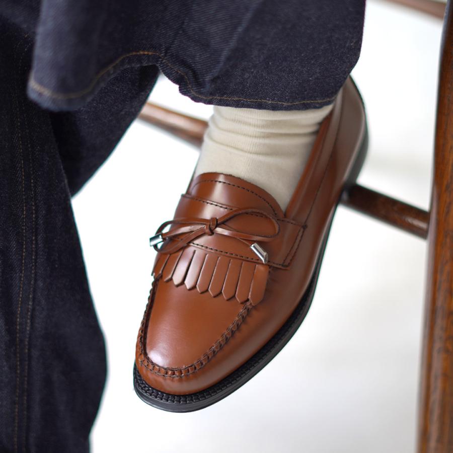 G.H.BASS（ジーエイチバス） キルトリボン ローファー / レディース