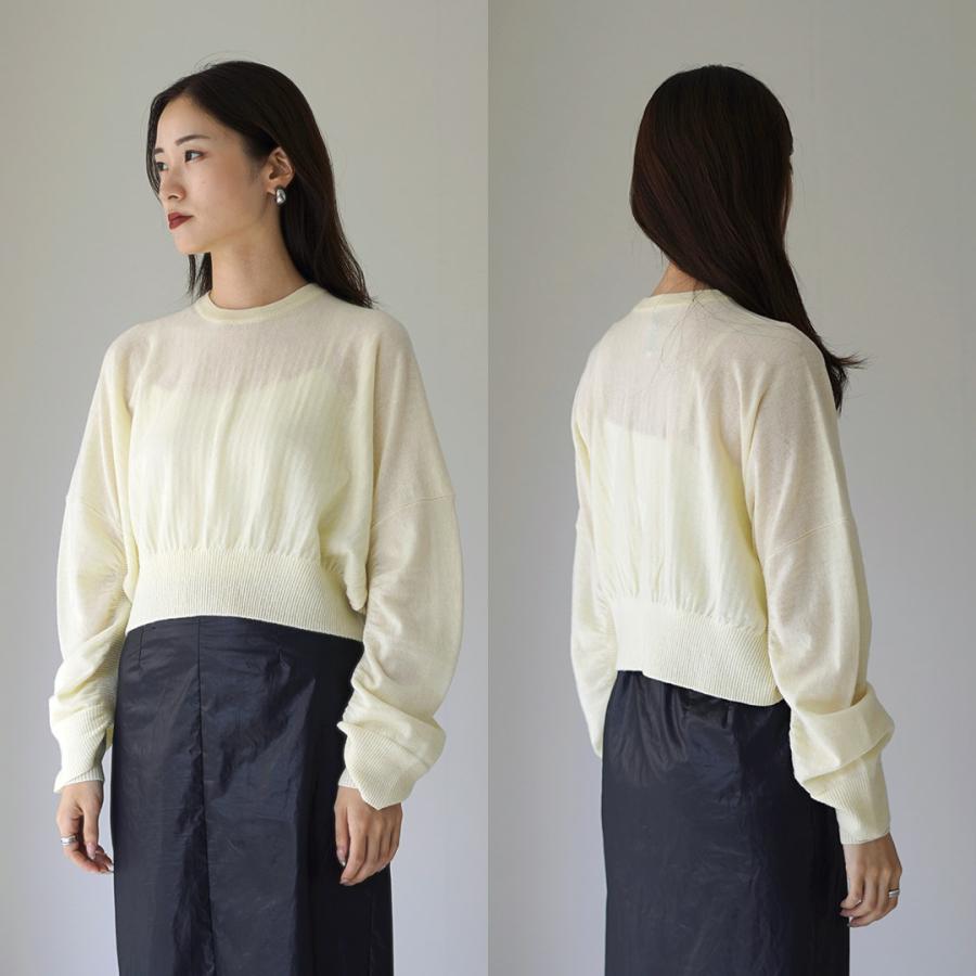 A CCORDION（アコーディオン） タック プルオーバー / レディース