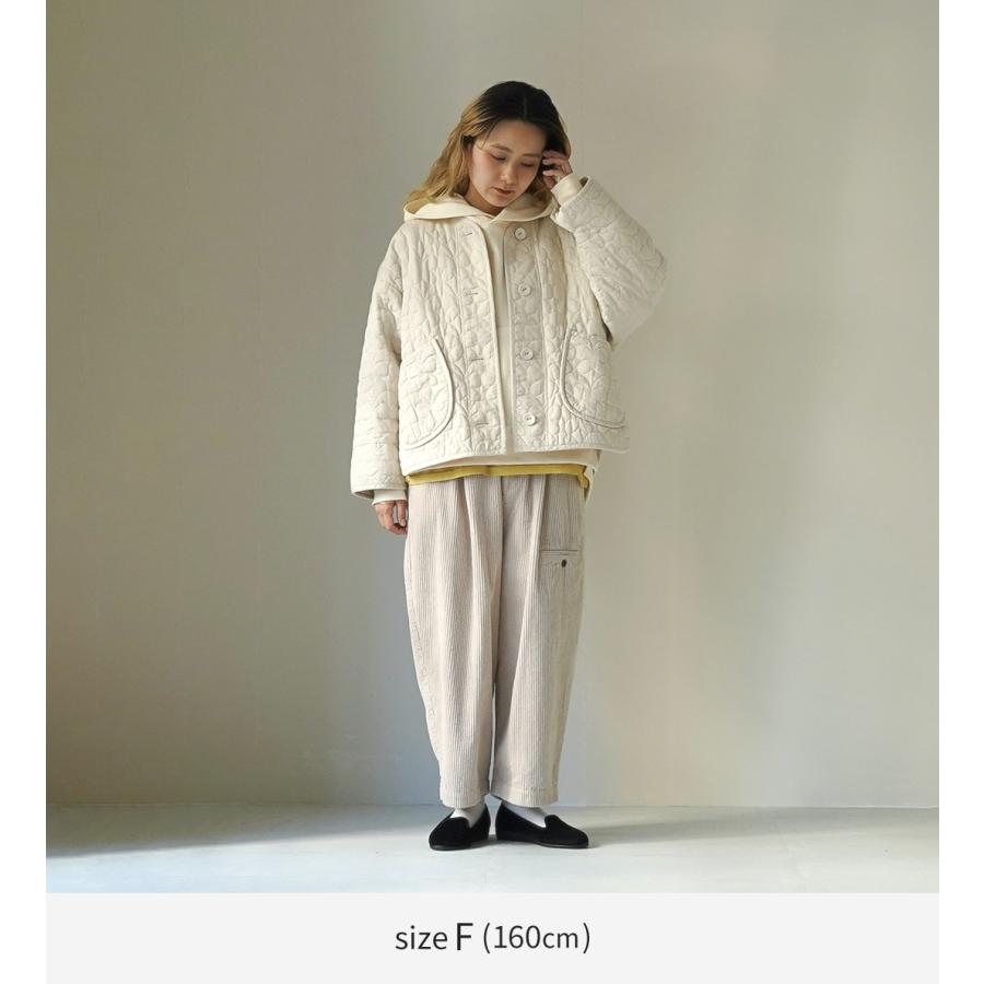 tumugu（ツムグ） 太畝コーデュロイ 9分丈パンツ / レディース