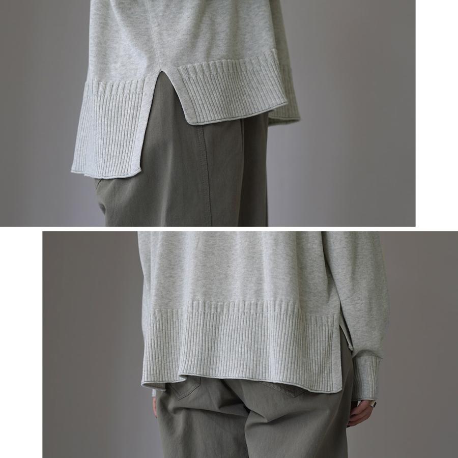 tumugu（ツムグ） ランダムニット 襟付きプルオーバー / レディース