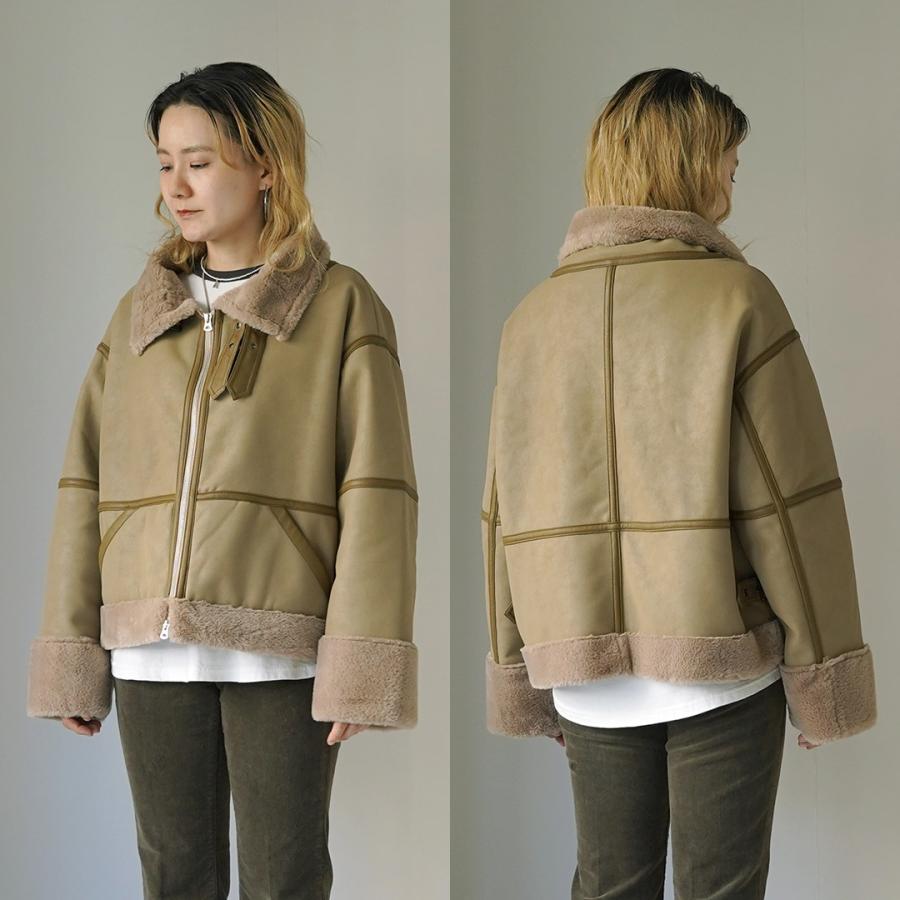 kha:ki（カーキ） エコムートン B3 ジャケット / レディース