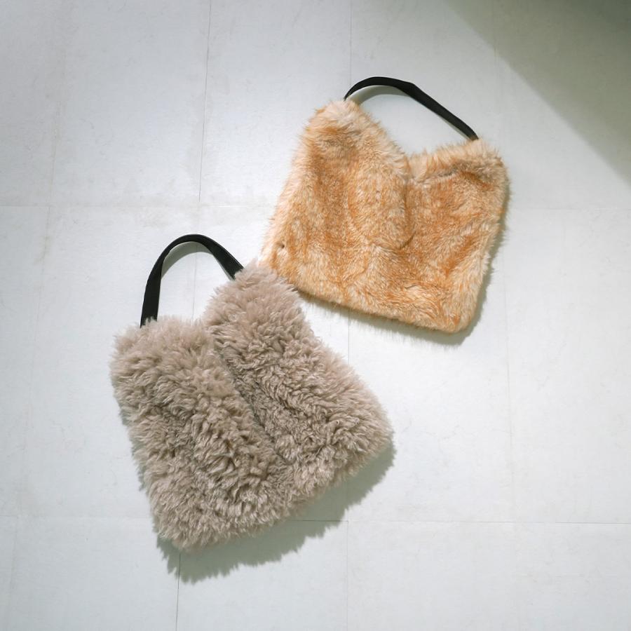 ATELIER BRUGGE】ビックエコファーバック ATELIER BRUGGE（アトリエブルージュ） ビッグ エコファーバッグ / 鞄