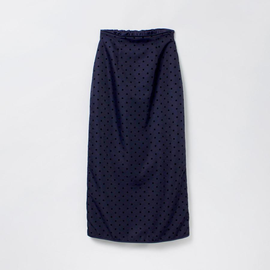 WHYTO（ホワイト） WHYTO.（ホワイト） ドット ストレートスカート