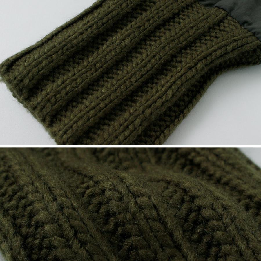 mao made（マオメイド） ヴィンテージウェザー ニットリブ オーバー