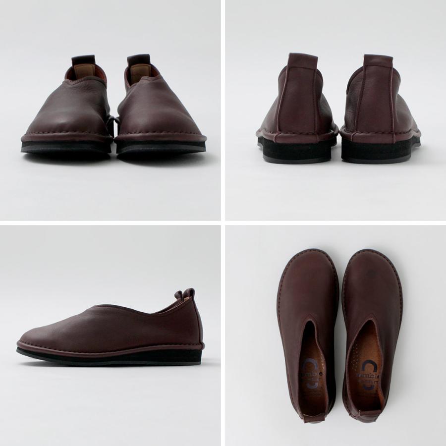 ramble dance（ランブルダンス） オイルシュリンクレザー Vカット