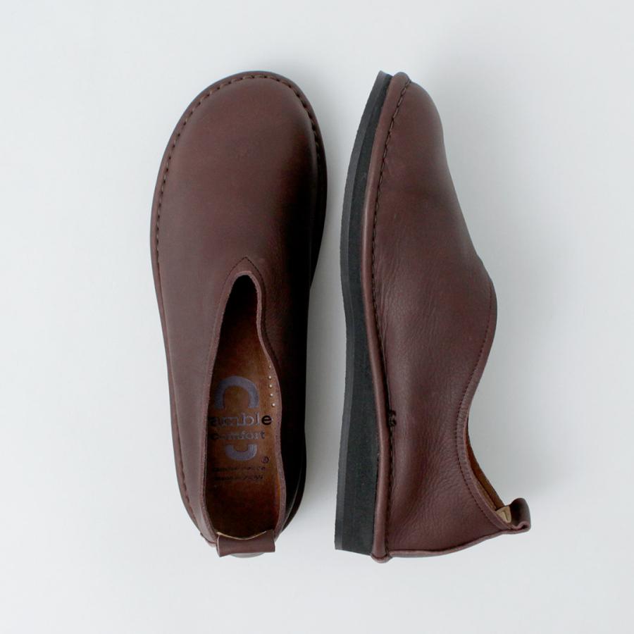 ramble dance（ランブルダンス） オイルシュリンクレザー Vカット