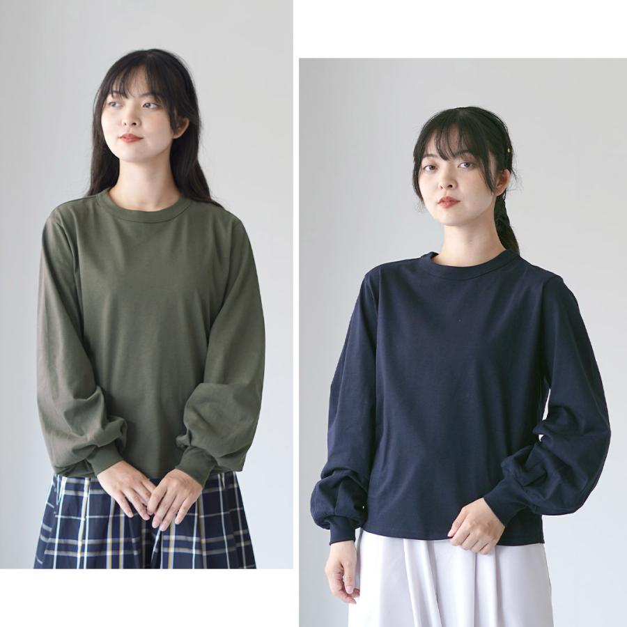 mizuiro ind ミズイロインド パフスリーブロングT mizuiro ind (ミズイロインド) パフスリーブロングT
