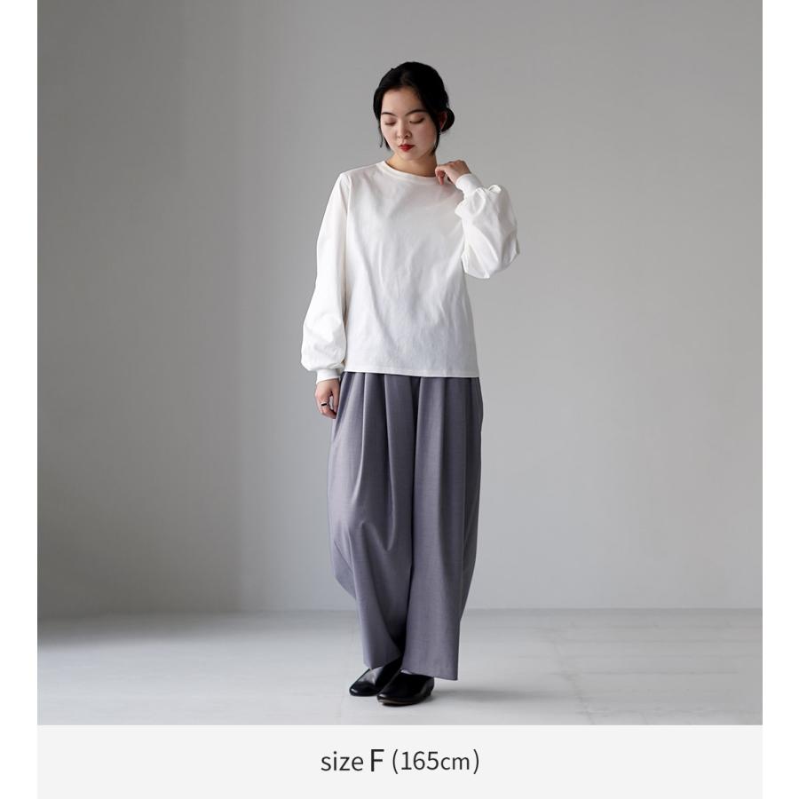mizuiro ind ミズイロインド パフスリーブロングT mizuiro ind (ミズイロインド) パフスリーブロングT