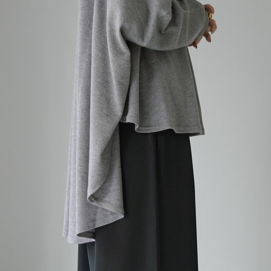 mizuiroind（ミズイロインド） フロントシーム コクーン プルオーバー