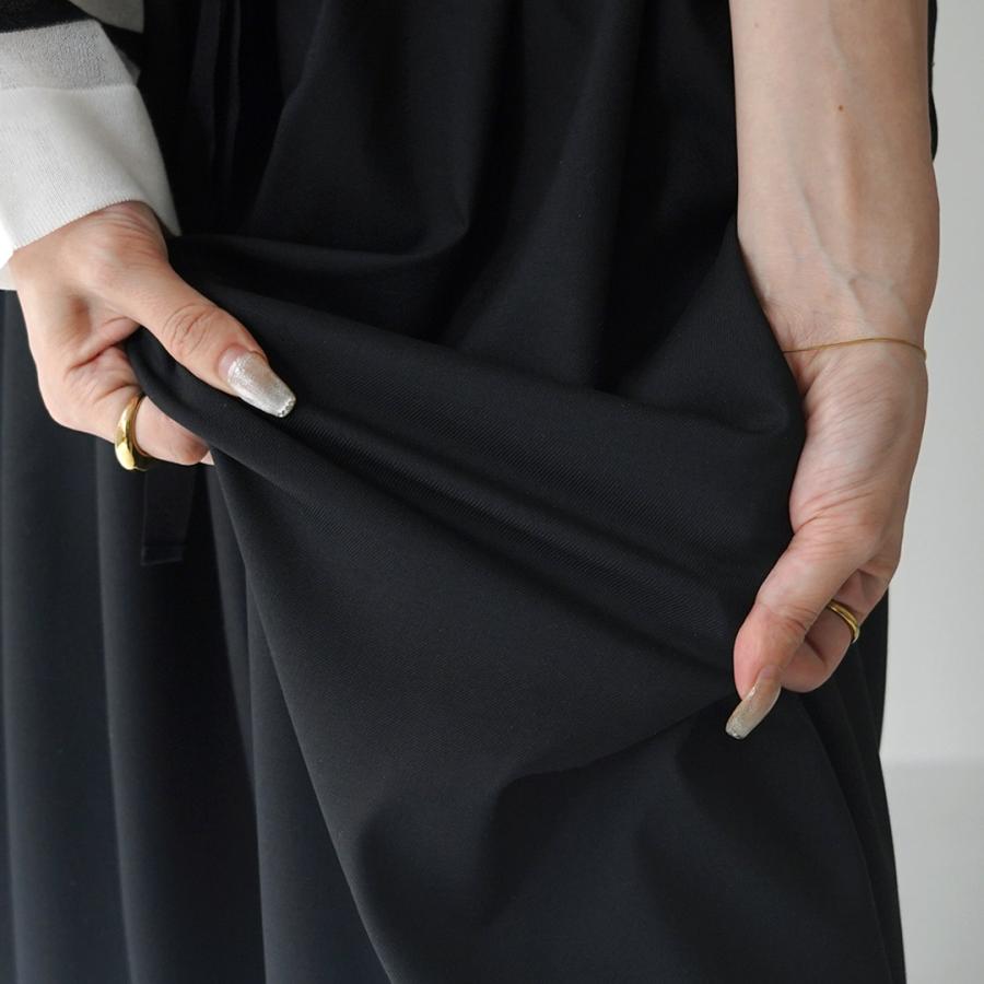 mizuiro ind（ミズイロインド） ワイド タック パンツ 日本製 / レディース ウエストゴム 総ゴム ハイウエストの画像