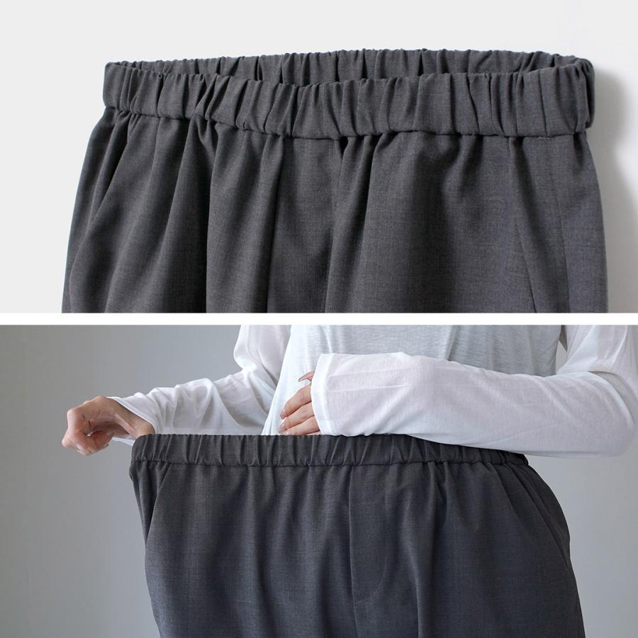 mizuiroind（ミズイロインド） T/W ツイル タック イージーパンツ