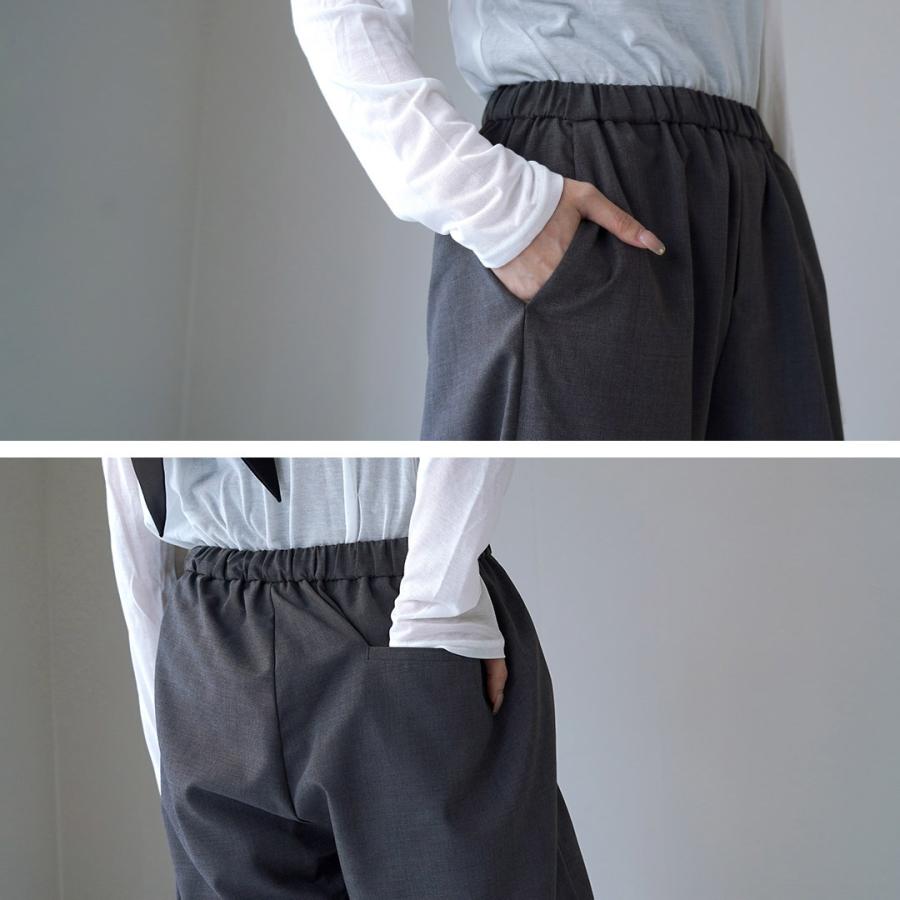 mizuiroind（ミズイロインド） T/W ツイル タック イージーパンツ
