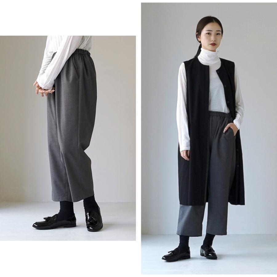 mizuiroind（ミズイロインド） T/W ツイル タック イージーパンツ