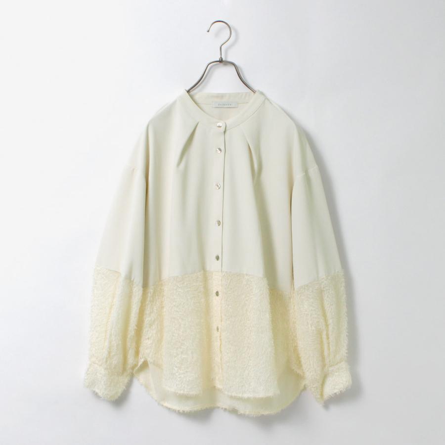 CHIGNON CHIGNON(シニヨン) カットジャガード ブラウス CHIGNON CHIGNON(シニヨン) カットジャガード ブラウス
