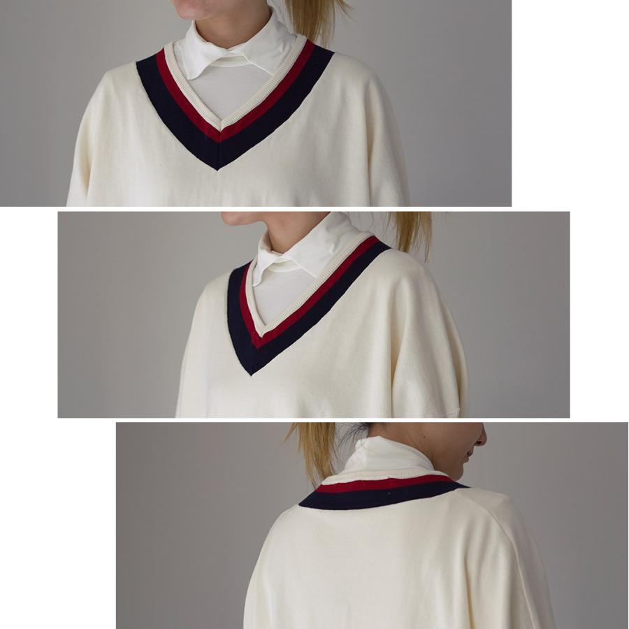 MidiUmi（ミディウミ） クリケット Vネック ベスト / レディース