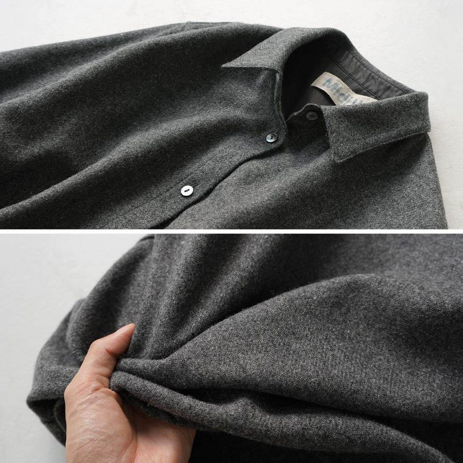 MidiUmi（ミディウミ） コート ワンピース / レディース シャツ ウール