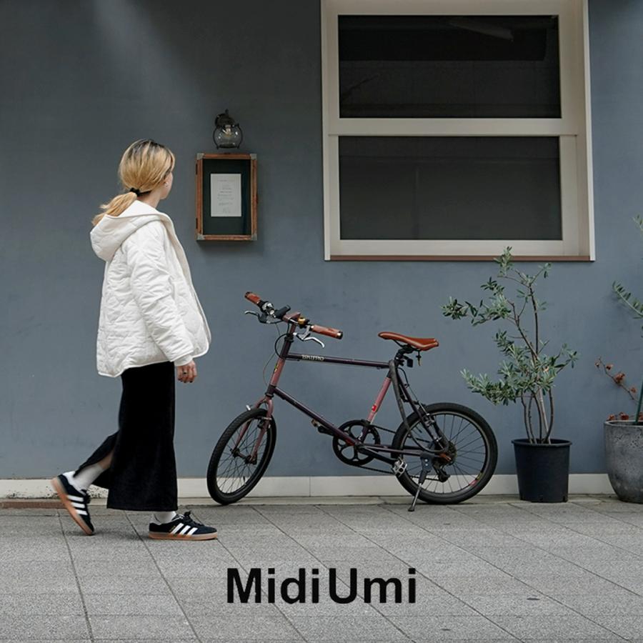 MIDIUMI（ミディウミ） キルティング リバーシブル フードコート / レディース アウター ブルゾン ジャケットの画像