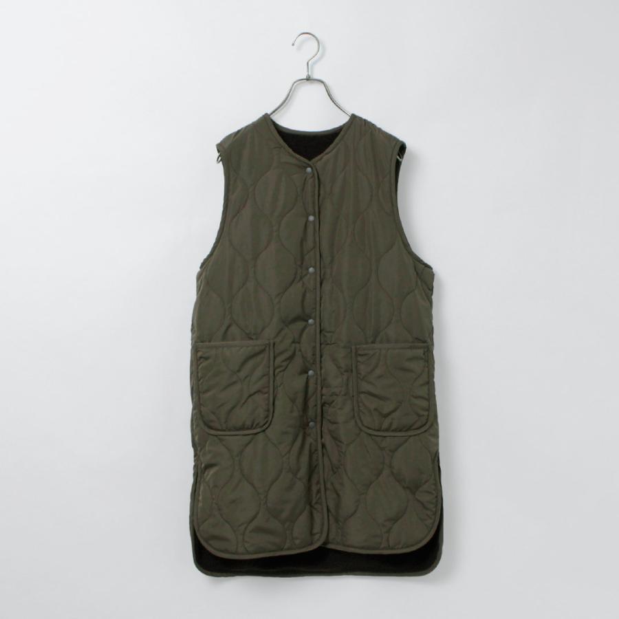 MidiUmi（ミディウミ） キルティング リバーシブル ベスト