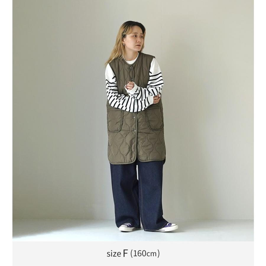 MidiUmi（ミディウミ） キルティング リバーシブル ベスト