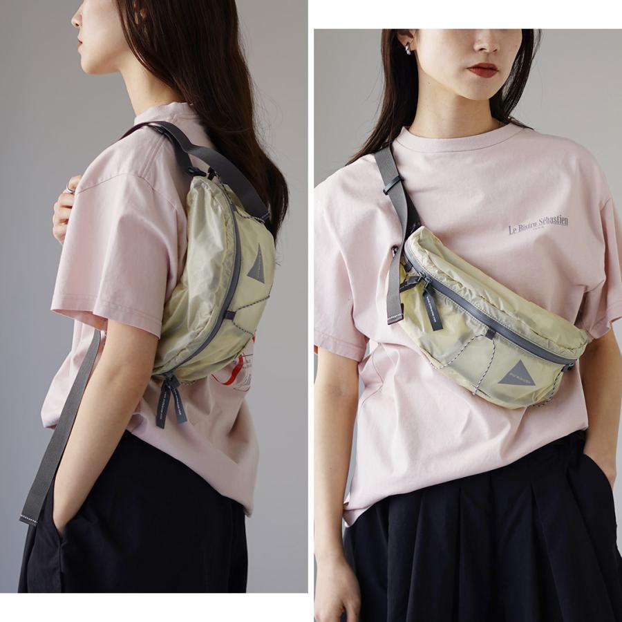 and wander（アンドワンダー） シル ウェスト バッグ / ボディバッグ